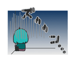 Spider anthropomorphic!Sticker sticker #9571242