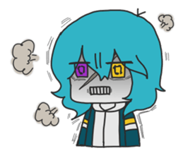 Spider anthropomorphic!Sticker sticker #9571243