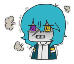 Spider anthropomorphic!Sticker sticker #9571243