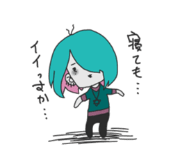 Spider anthropomorphic!Sticker sticker #9571260