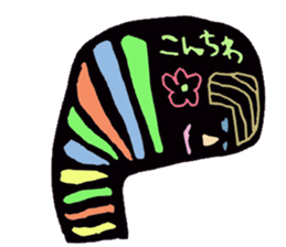 Stained glass Sticker. sticker #9639536