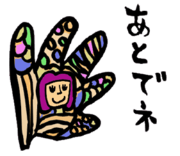 Stained glass Sticker. sticker #9639538