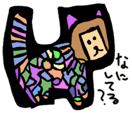 Stained glass Sticker. sticker #9639559