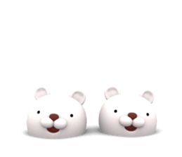 3D Stereogram Bears sticker #9682717