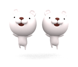 3D Stereogram Bears sticker #9682719