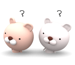 3D Stereogram Bears sticker #9682720