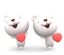 3D Stereogram Bears sticker #9682721