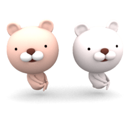 3D Stereogram Bears sticker #9682729