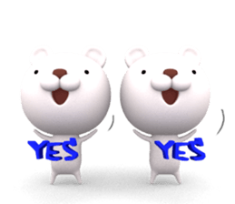 3D Stereogram Bears sticker #9682730