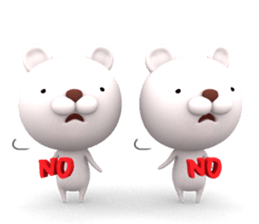 3D Stereogram Bears sticker #9682731