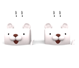 3D Stereogram Bears sticker #9682745