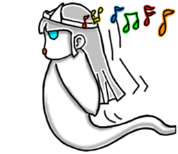 W GHOST sticker #9689253