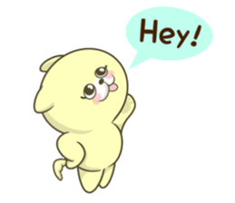 The Kitty Who Won't Sleep sticker #9755379