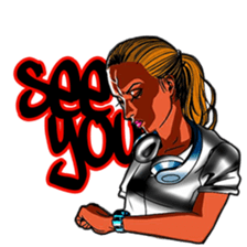 ANSCO9 -Street Culture- "Cartoon ver." sticker #9791388