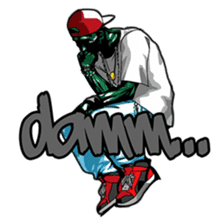 ANSCO9 -Street Culture- "Cartoon ver." sticker #9791389