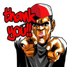 ANSCO9 -Street Culture- "Cartoon ver." sticker #9791401