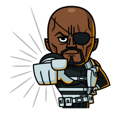 MARVEL mini Heroes sticker #22129