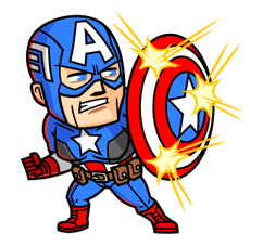 MARVEL mini Heroes sticker #22131