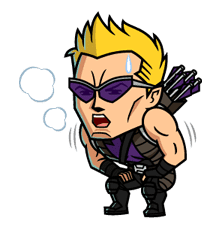 MARVEL mini Heroes sticker #22134