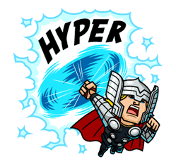 MARVEL mini Heroes sticker #22136