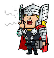 MARVEL mini Heroes sticker #22138