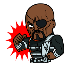 MARVEL mini Heroes sticker #22139