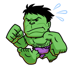 MARVEL mini Heroes sticker #22141