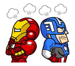 MARVEL mini Heroes sticker #22143