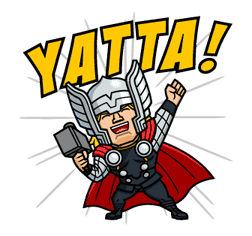 MARVEL mini Heroes sticker #22145