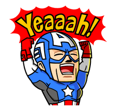 MARVEL mini Heroes sticker #22147