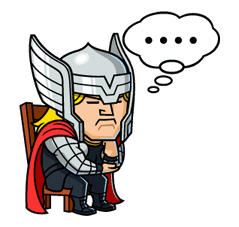 MARVEL mini Heroes sticker #22149