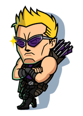 MARVEL mini Heroes sticker #22150