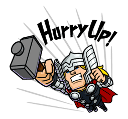 MARVEL mini Heroes sticker #22154