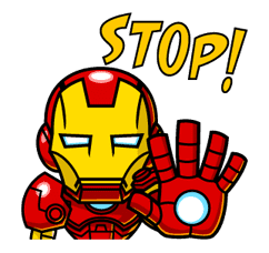 MARVEL mini Heroes sticker #22160