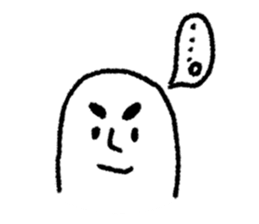 white japanese seal sticker #10288576