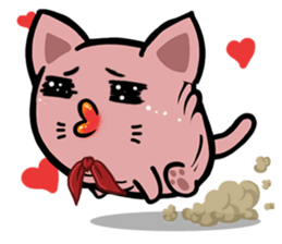 Cosplay Cats sticker #10293828