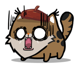 Cosplay Cats sticker #10293829