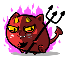 Cosplay Cats sticker #10293840