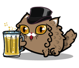 Cosplay Cats sticker #10293845