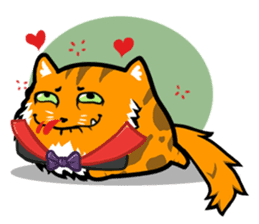 Cosplay Cats sticker #10293856