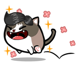 Cosplay Cats sticker #10293862