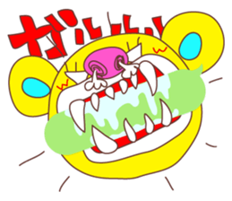 Balloon Love Bear sticker #10463693