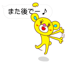 Balloon Love Bear sticker #10463719