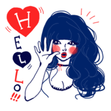 GINZA-GIRL(HIGH-QUALITY sticker vol3) sticker #10473878
