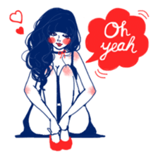GINZA-GIRL(HIGH-QUALITY sticker vol3) sticker #10473884