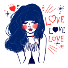 GINZA-GIRL(HIGH-QUALITY sticker vol3) sticker #10473899