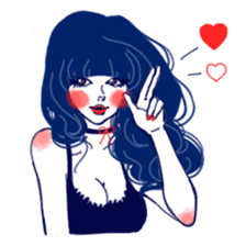 GINZA-GIRL(HIGH-QUALITY sticker vol3) sticker #10473901