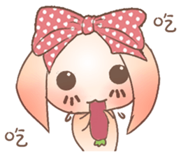 Tony Meng rabbit2 sticker #10728563