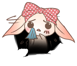 Tony Meng rabbit2 sticker #10728569