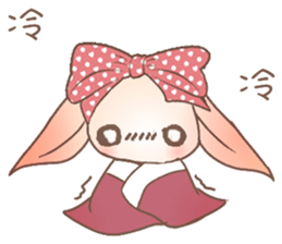 Tony Meng rabbit2 sticker #10728575